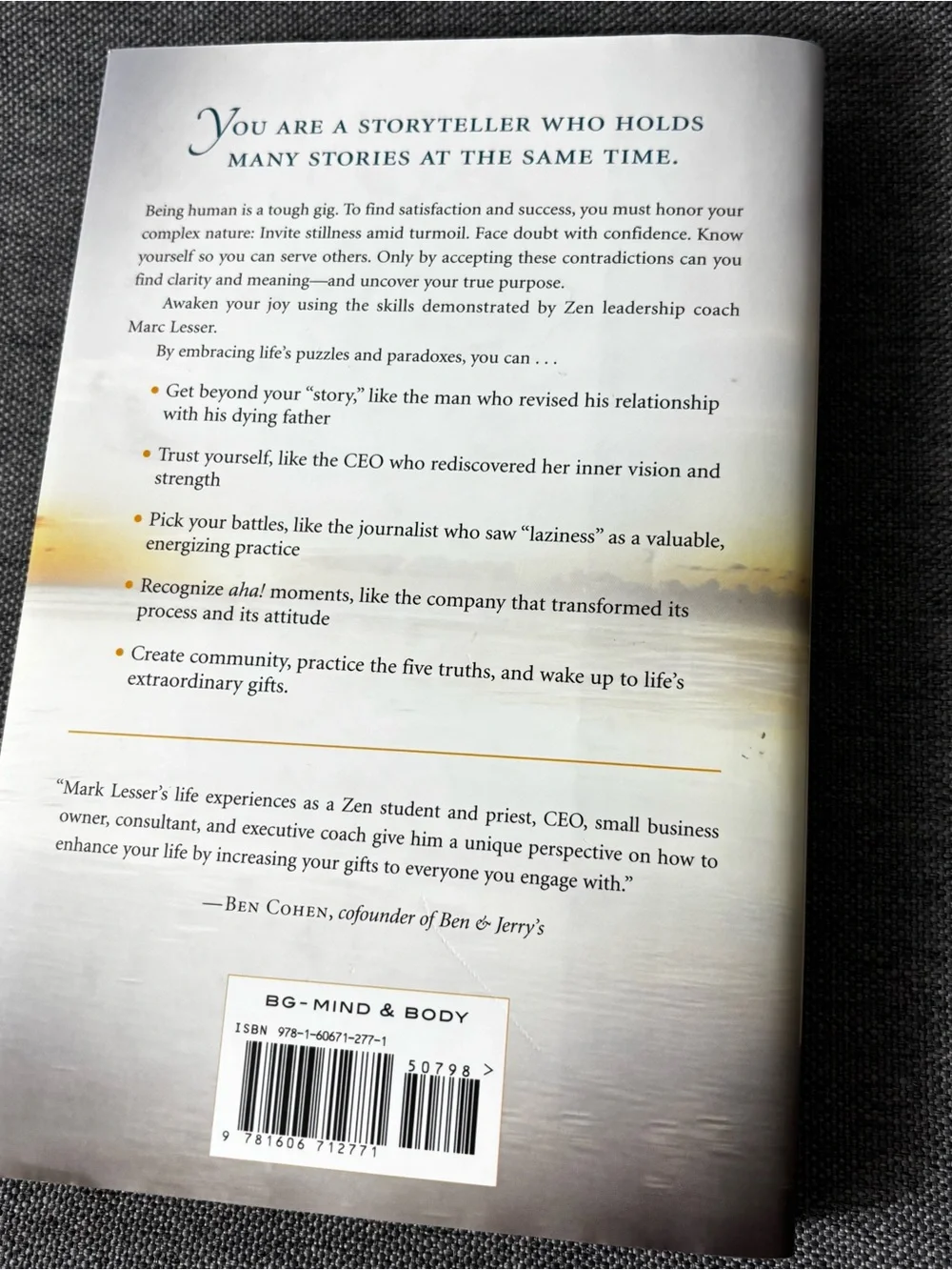 Know Yourself, Forget Yourself by Marc Lesser - Self-Help Hardcover